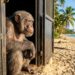 O chimpanzé Tonka, astro de Hollywood dado como morto pela tutora, passou quase um ano trancado em um porão escuro no Missouri antes de ser resgatado e levado para uma ilha na Flórida