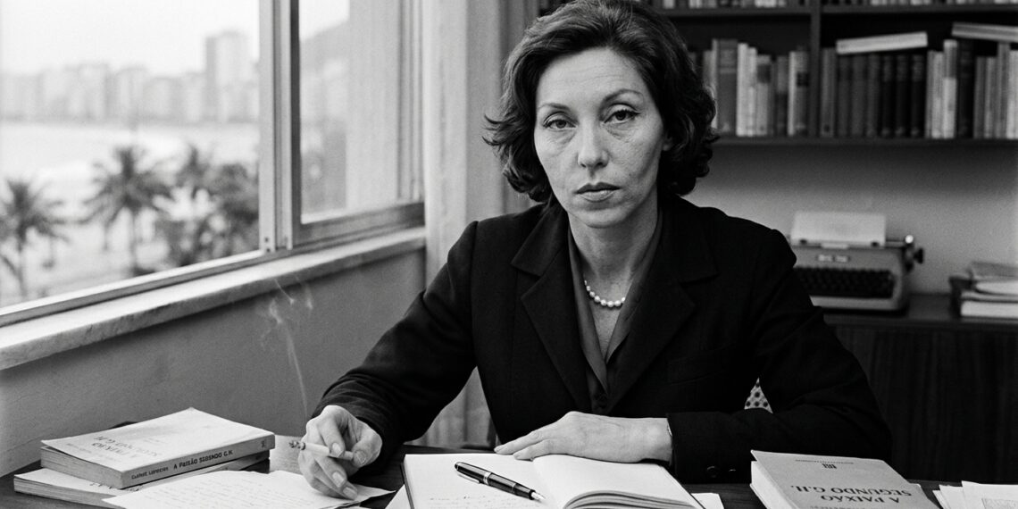 Frase do dia de Clarice Lispector: “Não sou feliz, mas tenho momentos.” – Essa frase, extraída de suas crônicas íntimas, ensina que a plenitude não está na constância, mas na valorização dos pequenos instantes que dão sentido à vida.