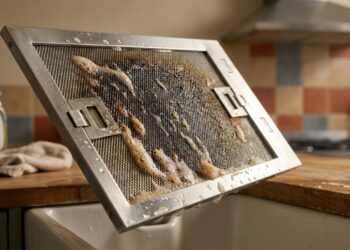 Como limpar o filtro da coifa sem estragar a peça