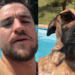 “Recado para quem me abandonou”: Cachorra gigantona com óculos escuros em piscina viraliza e diverte a internet