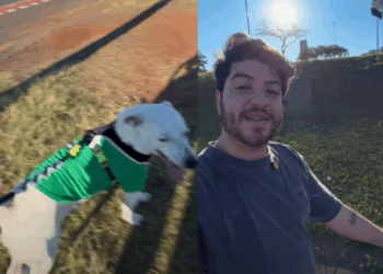 Em depressão, rapaz reza por milagre e encontra cão sem teto na rua: “Achei que mudaria a vida dele, ele salvou a minha”
