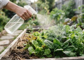 Nem calda de fumo, nem produto caro: a melhor maneira de tirar pulgões do pé de couve usando borrifada de detergente neutro, segundo horticultores