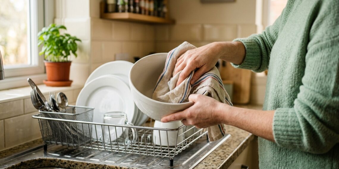 Por que o pano de prato mal higienizado é um dos itens mais contaminados da cozinha brasileira