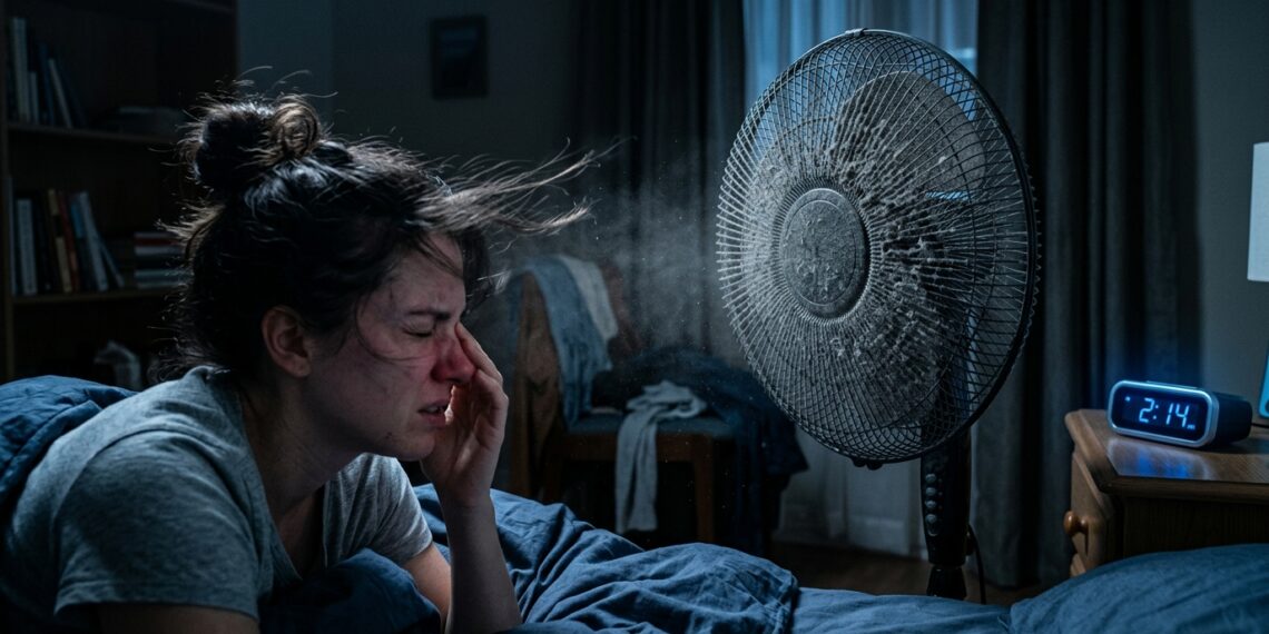 Por que dormir com ventilador ligado a noite toda pode estar causando sua rinite, segundo pneumologistas