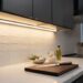 Usar fitas de LED de luz branca fria ou branca quente sob os armários da cozinha: veja a diferença e qual é a melhor alternativa para a área de preparo de alimentos, segundo arquitetos