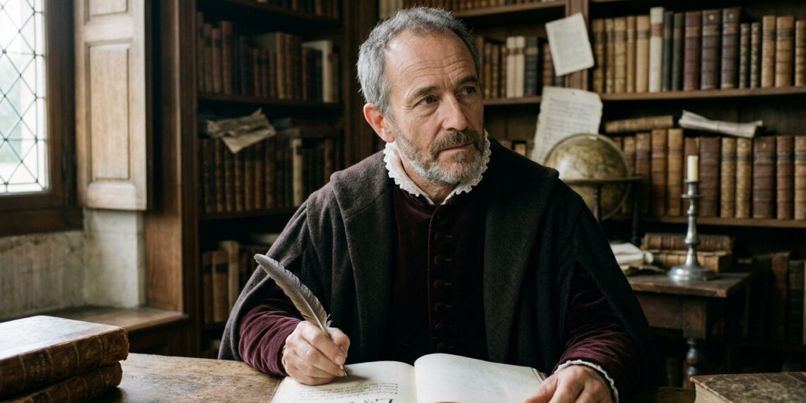 Frase do dia de Montaigne: "É porque as coisas são difíceis que não ousamos" — a coragem que nasce do realismo