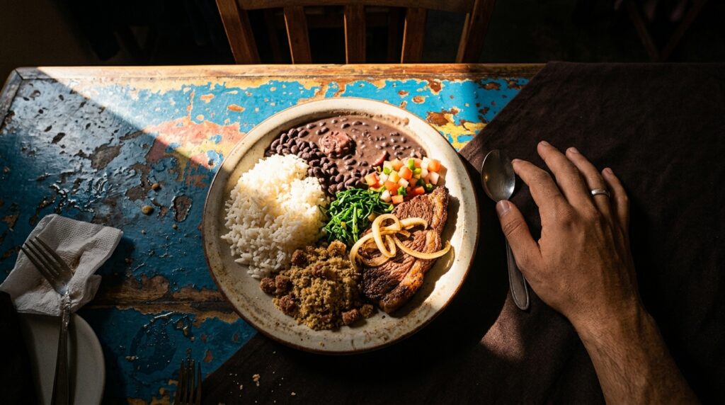 Por que o arroz com feijão dá sono depois do almoço e o que isso revela sobre sua glicose