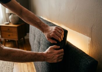 Chega de sala com cara de consultório: como posicionar o sofá para arejar o ambiente