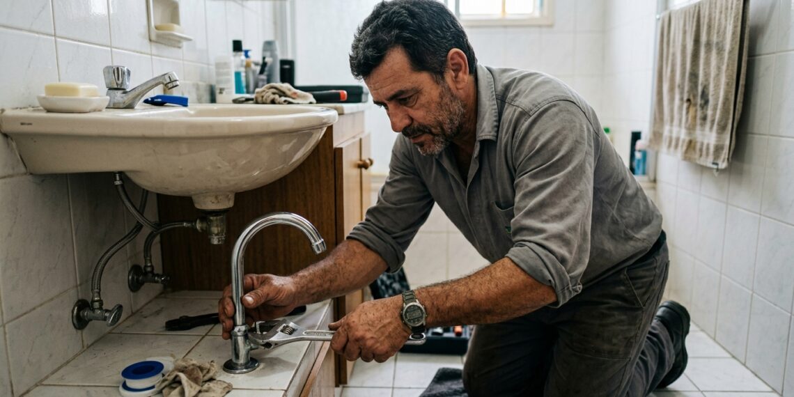 Apertar demais machuca sua casa: o erro que encurta a vida de torneiras, sifões e registros