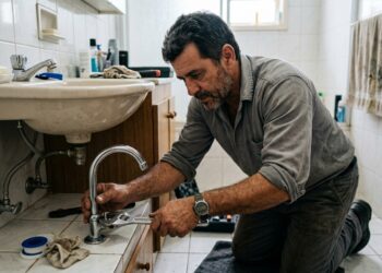 Apertar demais machuca sua casa: o erro que encurta a vida de torneiras, sifões e registros