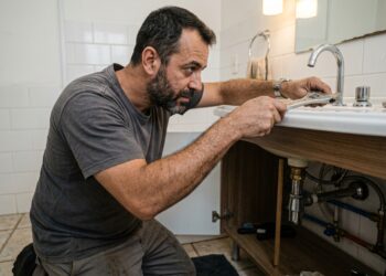 Marido de aluguel revela: 70% dos vazamentos vêm de apertar demais o registro, a torneira e o sifão