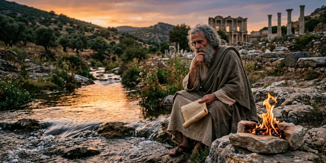 Frase do dia de Heráclito: "Ninguém se banha duas vezes no mesmo rio" — a arte de aceitar a mudança sem se perder