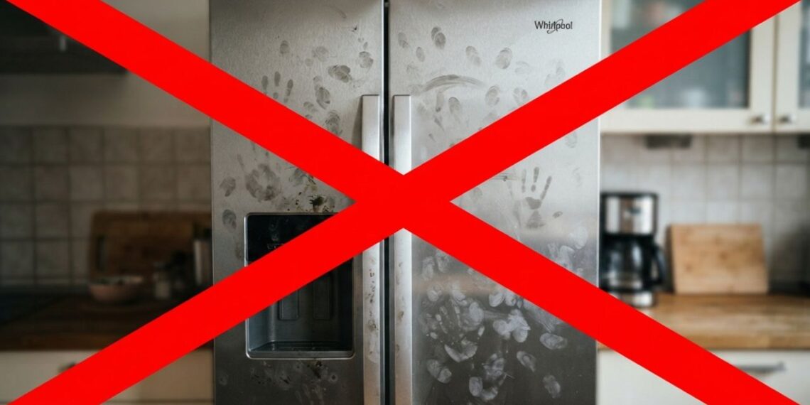 Adeus, marcas de dedos engorduradas em puxadores de inox escovado: nova limpeza rápida com pano de microfibra e álcool isopropílico remove a oleosidade sem deixar manchas, segundo arquitetos