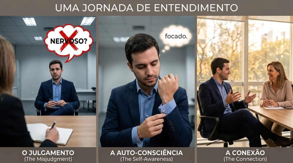 Cruzar as pernas ao sentar pode indicar autocontrole, não desconforto, apontam psicólogos