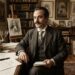 Frase de Kahlil Gibran sobre paixão: "O amor cega os olhos e acende outra luz por dentro." Uma reflexão sobre desejo, ilusão e percepção