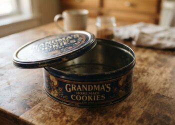 Se você tem latas de biscoito metálicas vazias, você tem um tesouro em casa: por que e para que usá-las