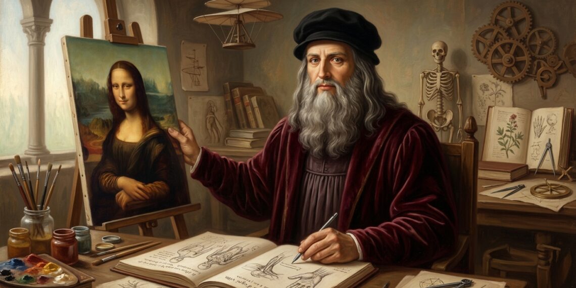 Leonardo da Vinci, o gênio que deixou centenas de invenções incompletas: "A simplicidade é o último grau de sofisticação" — o segredo por trás das obras que continuam intrigando especialistas 500 anos depois
