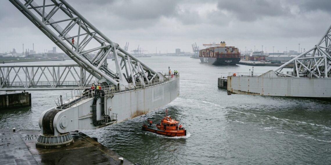 Como a barreira Maeslant protege Rotterdam do mar