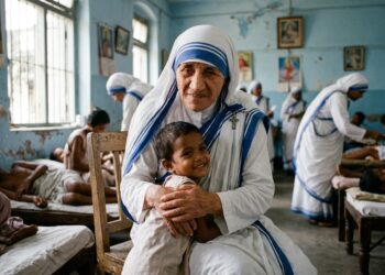 Frase do dia de Madre Teresa de Calcutá: “Nem todos podemos fazer grandes coisas. Mas podemos fazer pequenas coisas com grande amor.” – Essa frase, dita em seus discursos, ensina que a dimensão do ato importa menos do que a intenção e o carinho que colocamos nele.