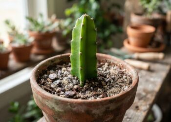 Como fazer a muda de pitaya em vaso enraizar com alta taxa de sucesso usando substrato leve de areia grossa e casca de pinus triturada, segundo produtores