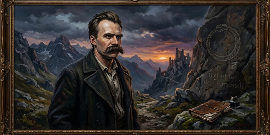 Frase do Dia de Nietzsche: "Aquele que tem um por quê para viver pode suportar quase qualquer como." – Essa frase sobre propósito explica por que alguns sobrevivem a tudo que destrói outros.