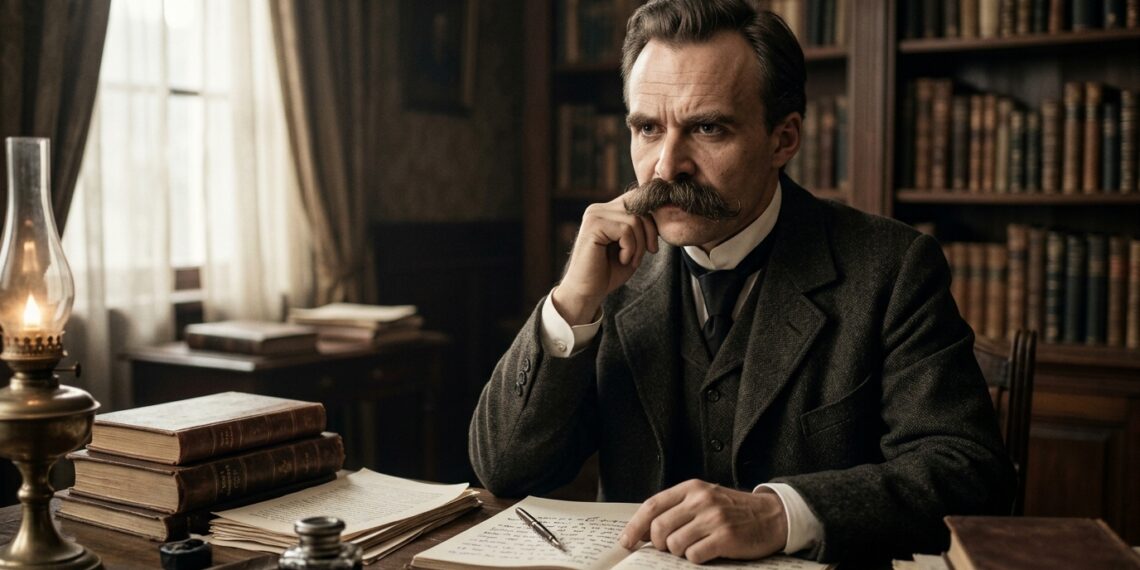 Frase do dia de Nietzsche: "Aquilo que não te mata te fortalece, mas só se você escolher aprender com a dor" – A forja que transforma sofrimento em potência