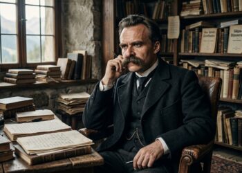 Frase do dia de Nietzsche: "Aquele que tem um porquê para viver pode suportar quase qualquer como" — a frase que dá sentido ao que parece insuportável