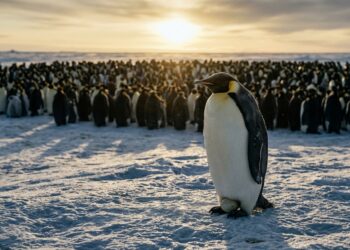 Pinguim macho fica meses sem comer para chocar o ovo sozinho, no frio extremo — e não é exagero