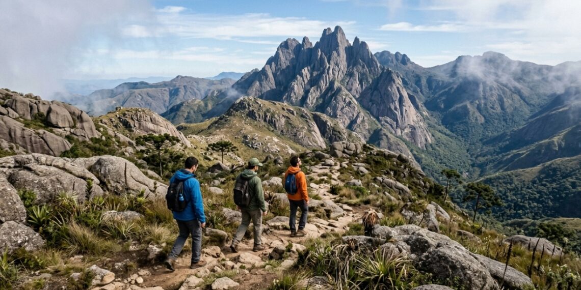 Sessenta por cento do primeiro parque nacional do país e o Pico das Agulhas Negras a 2.791 metros: os gigantes de pedra deste refúgio no sul mineiro