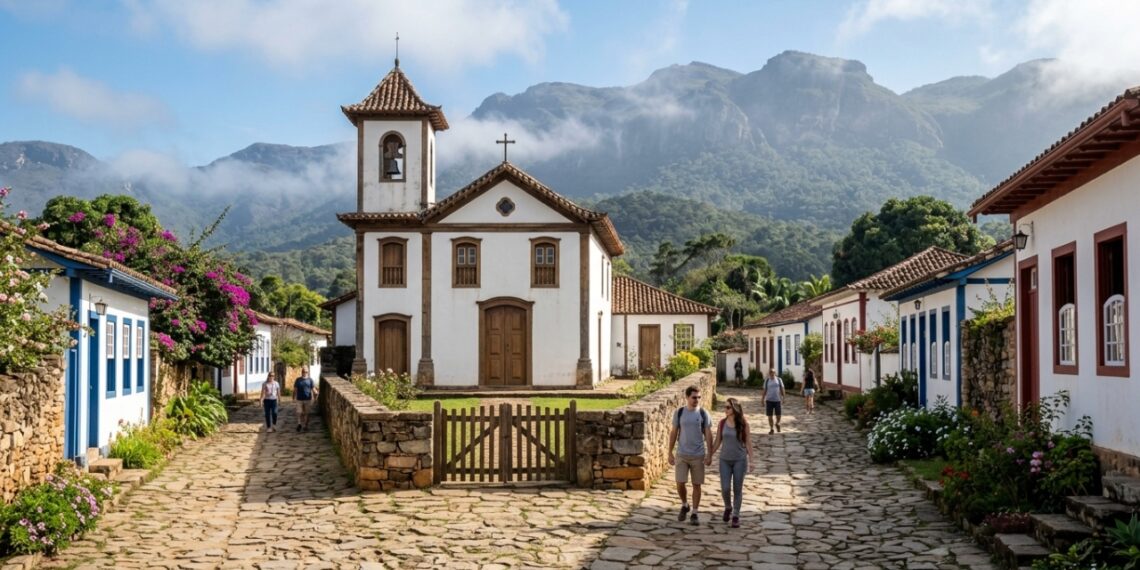 Uma capela setecentista de devoção rara e ruas pacatas com menos de mil habitantes: os tesouros históricos deste antigo reduto do ouro