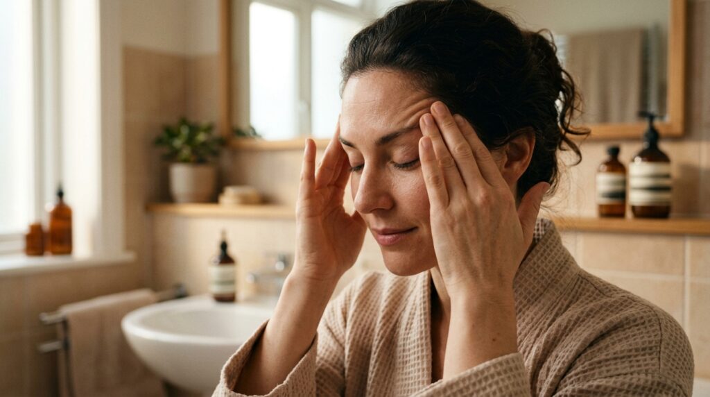Rugas de expressão por preocupação constante: como a tensão do dia a dia envelhece antes da hora