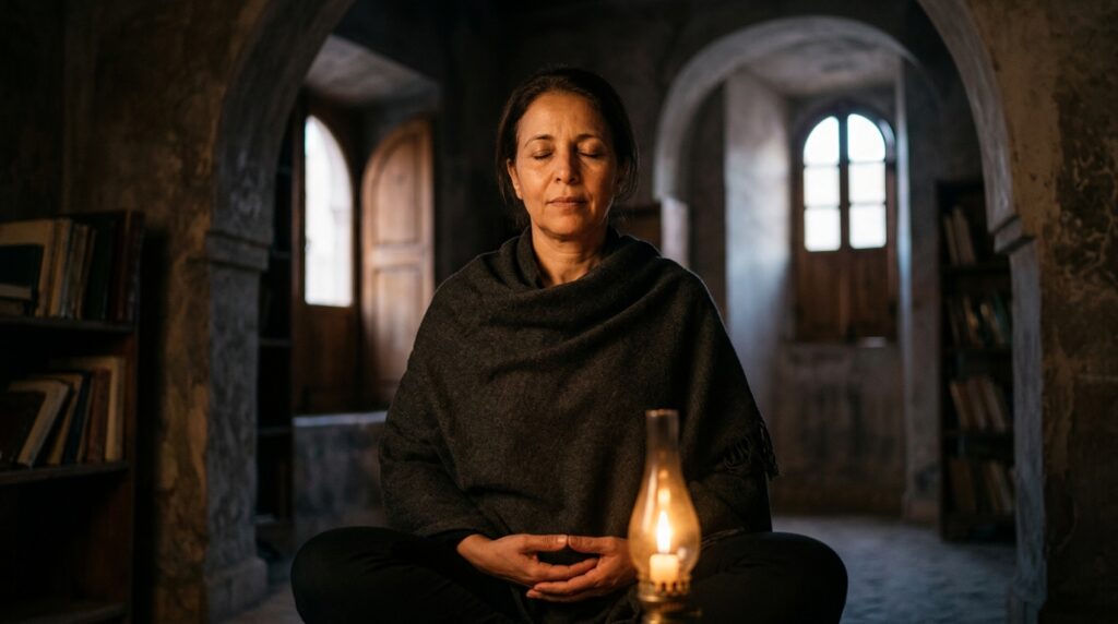 Frase de Kahlil Gibran sobre paixão: "O amor cega os olhos e acende outra luz por dentro." Uma reflexão sobre desejo, ilusão e percepção