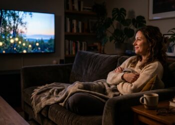 Segundo a ciência, cruzar os braços ao assistir TV é conforto corporal, não desaprovação