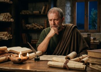 Frase do Dia de Sêneca: "A vida é longa se você sabe como usá-la." – Esse aviso do filósofo romano te faz questionar como realmente está gastando seu tempo.