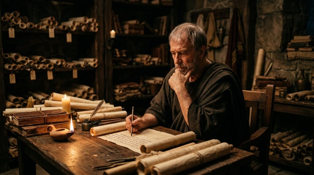 Frase do dia da filosofia: "O tempo perdido lamentando o passado é tempo roubado da vida presente" - a reflexão inspirada em Sêneca sobre o valor do tempo