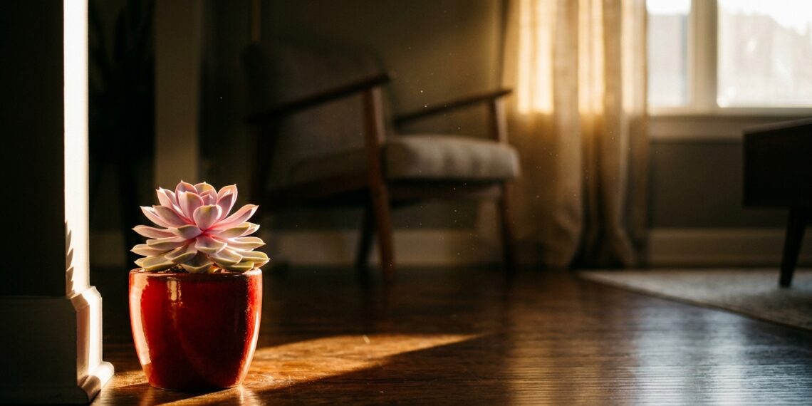 Não é na varanda: o canto correto da casa para colocar uma planta suculenta rosa e ativar a abundância financeira