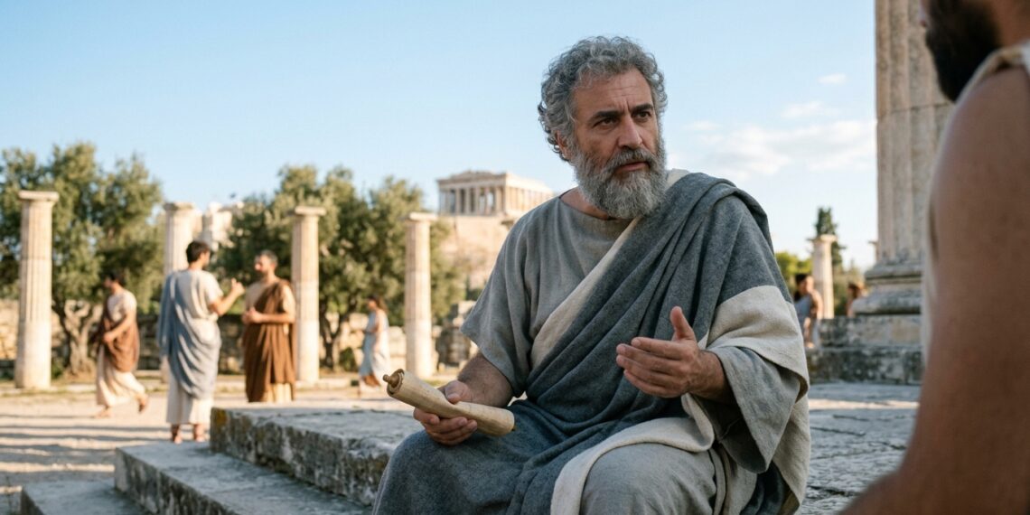Frase do Dia de Platão: "Conhecer a si mesmo é o começo de toda sabedoria." – Gravada no templo de Apolo, essa verdade mostra que autoconhecimento é a base de tudo.
