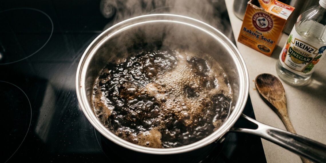Panela queimada que parece impossível de limpar: o método das avós que economiza produto de limpeza