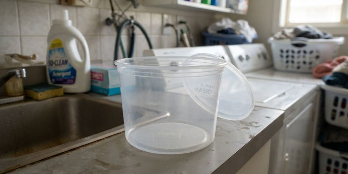 Se você tem potes de sorvete transparentes guardados, você tem um tesouro em casa: por que e para que usá-los