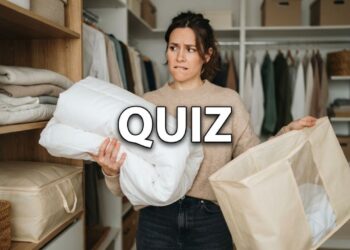 Será que você sabe guardar o edredom? Teste seus conhecimentos no Quiz: prateleira superior ou capa respirável?