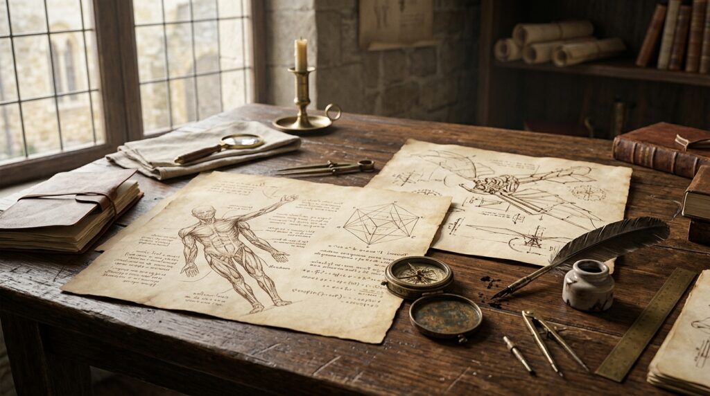 Leonardo da Vinci, o gênio que deixou centenas de invenções incompletas: "A simplicidade é o último grau de sofisticação" — o segredo por trás das obras que continuam intrigando especialistas 500 anos depois
