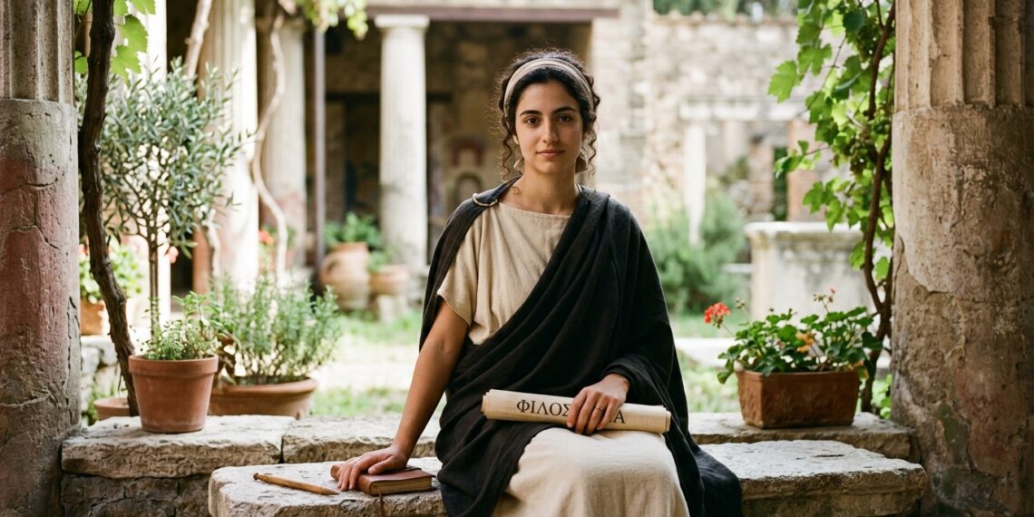 Cátia, a Jovem, filósofa estoica romana: "A liberdade não se pede, se conquista com a coragem de dizer não”