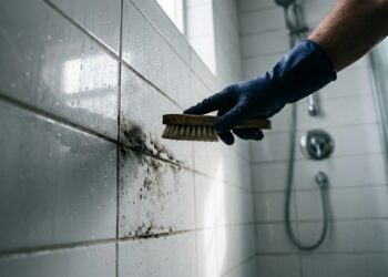 Mofo que sempre volta no banheiro: o erro de limpeza que 9 em cada 10 brasileiros cometem