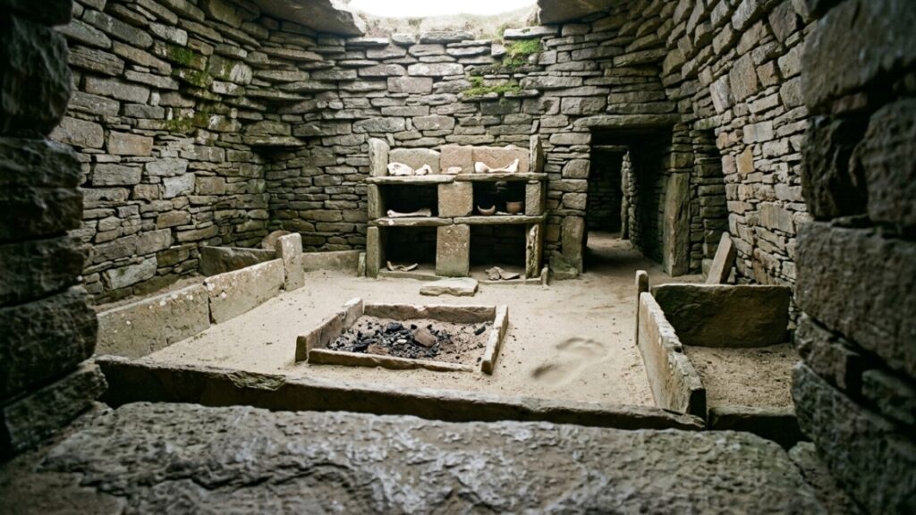 Como a tempestade revelou a vila de Skara Brae