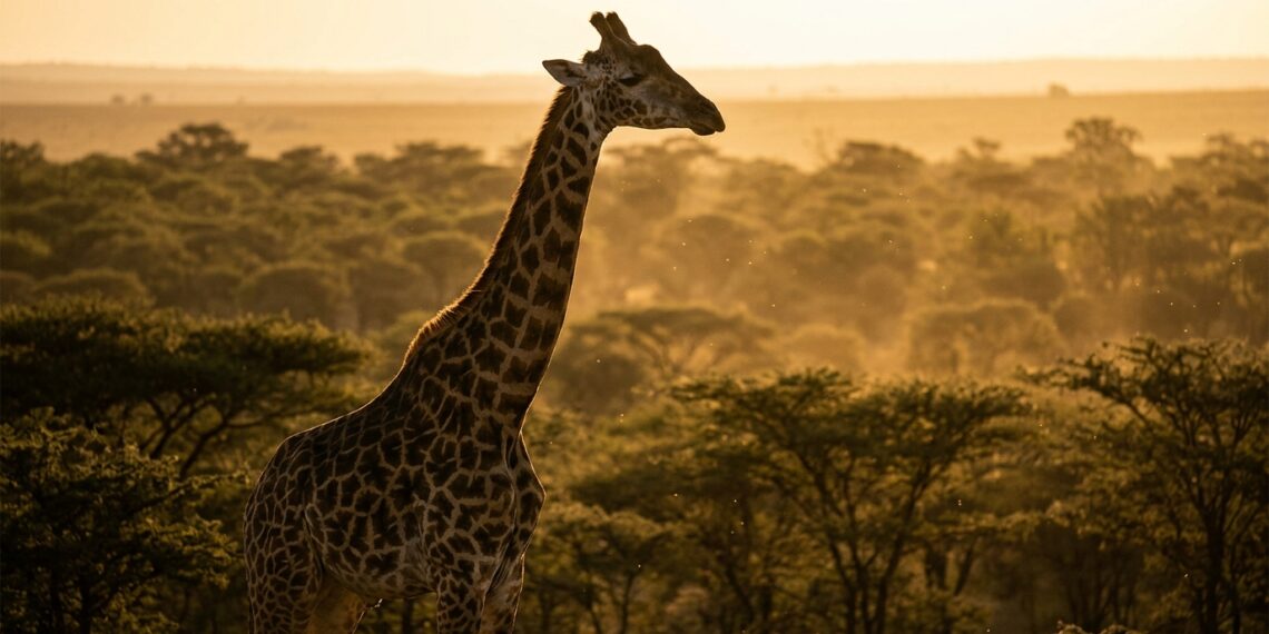 Girafas dormem apenas 30 minutos por dia e especialistas revelam o que isso causa no cérebro do animal