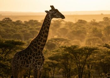 Girafas dormem apenas 30 minutos por dia e especialistas revelam o que isso causa no cérebro do animal