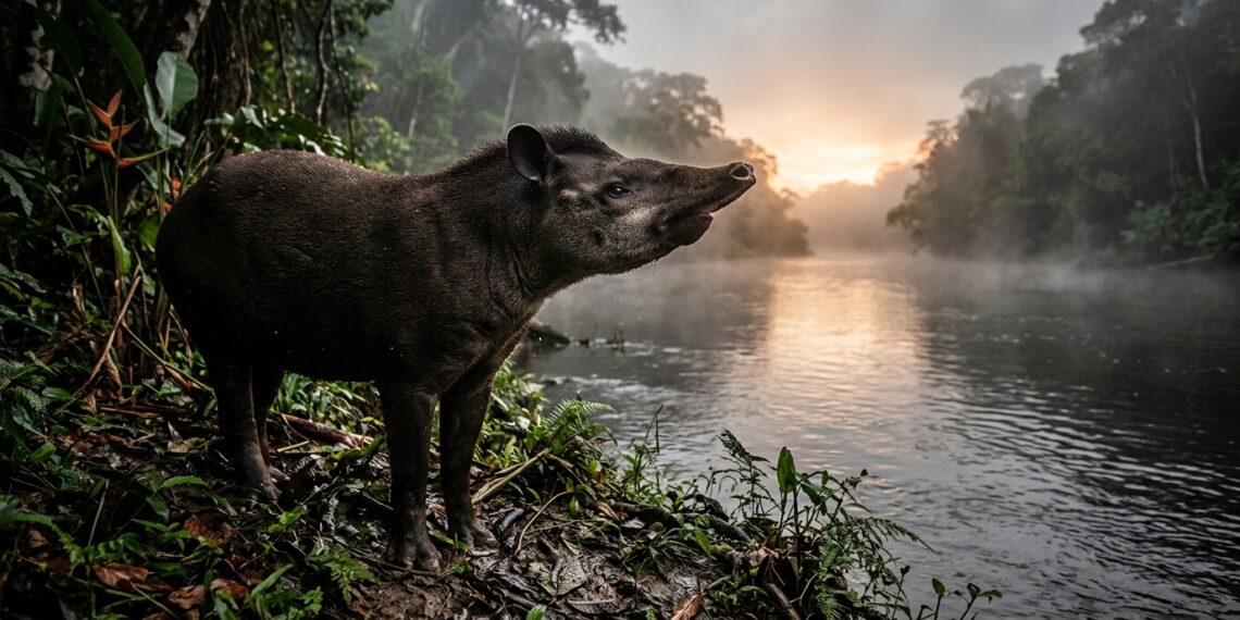 O apelido mais injusto do Brasil: a anta é a engenheira silenciosa da Amazônia