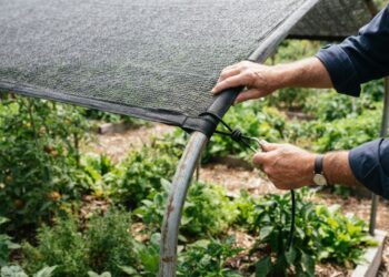 Adeus, samambaias com folhagem queimada pelo sol da tarde: nova instalação de tela de sombreamento de 50% protege as frondes sem reter excesso de calor, segundo jardineiros