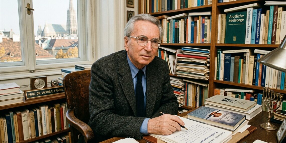 Viktor Frankl, psiquiatra que sobreviveu a quatro campos de concentração nazistas: "Quando não somos mais capazes de mudar uma situação, somos desafiados a mudar a nós mesmos" — a lição que nasceu do horror e se tornou uma das bases da psicologia moderna