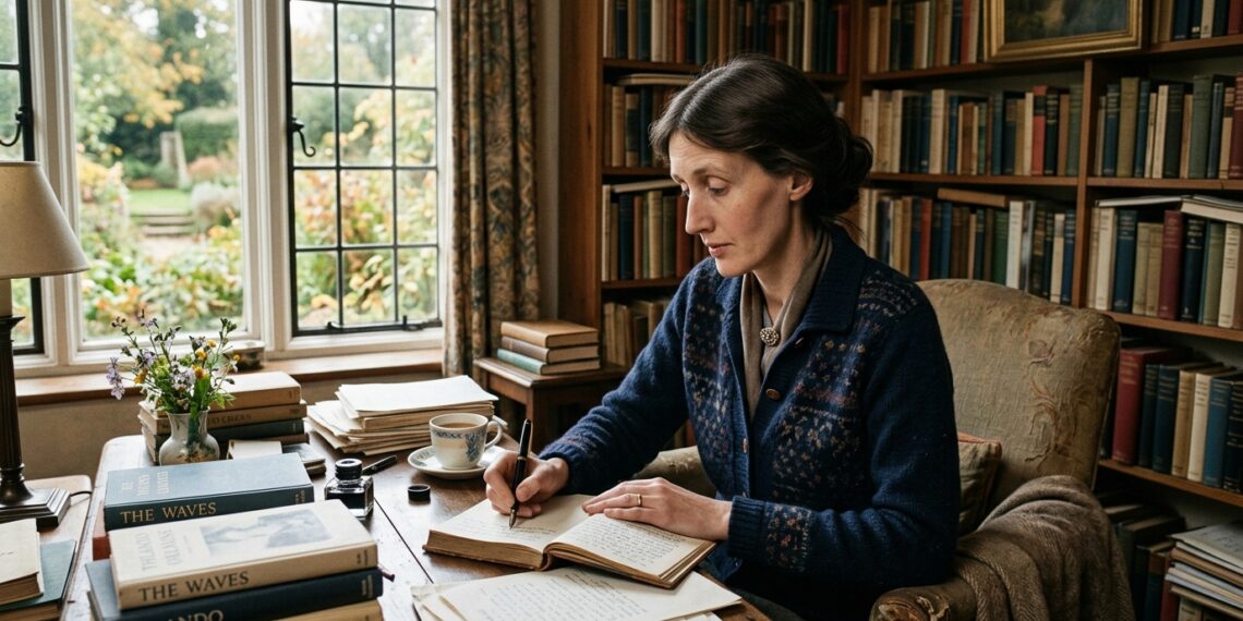 Frase do dia de Virgínia Woolf: “Para escrever um romance, é preciso ter uma mente feminina e masculina.” – Essa frase, extraída de Um Teto Todo Seu, defende que a criatividade floresce quando se rompem amarras de gênero e se abraça a dualidade do pensamento.